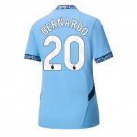 Zenski Nogometni Dres Manchester City Bernardo Silva #20 Domaci 2024-25 Kratak Rukav